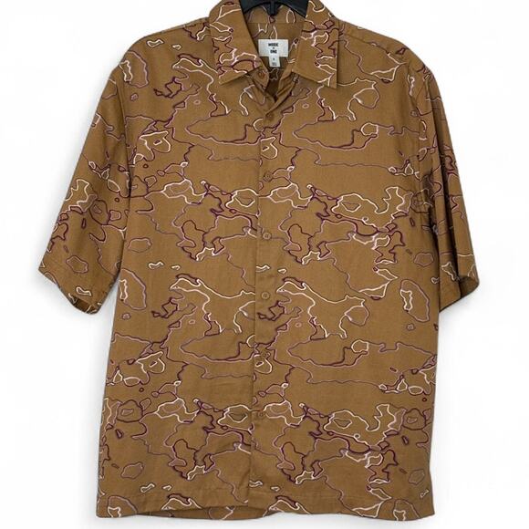 Mode Of One Men's Short Sleeve Shirt Size S - Picture 2 of 6